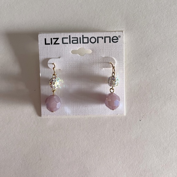 Liz Claiborne Drop Pierced Earring’s - Picture 1 of 2